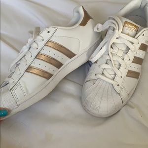 Lightly used adidas superstars